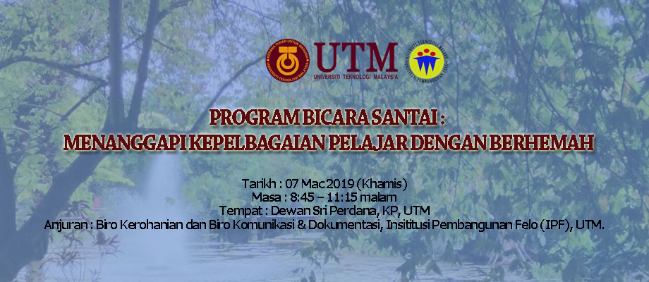 PROGRAM BICARA SANTAI : MENANGGAPI KEPELBAGAIAN PELAJAR DENGAN BERHEMAH