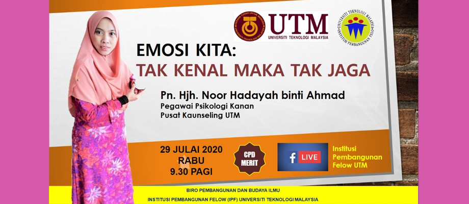 Emosi Kita : Tak Kenal Maka Tak Jaga