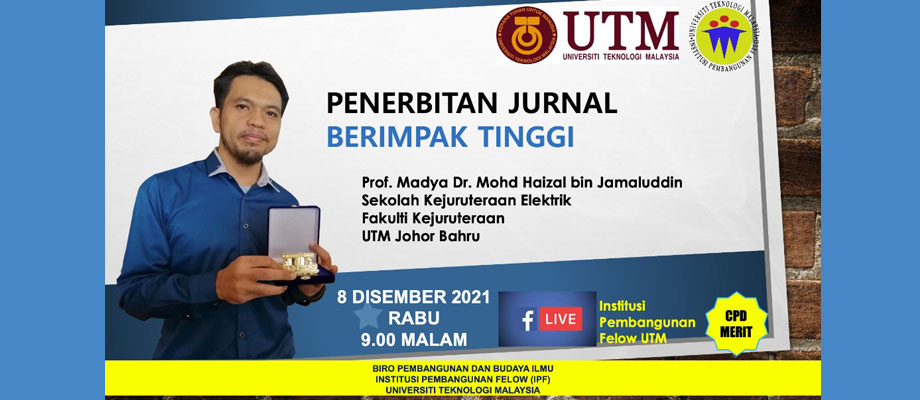 ‘PENERBITAN JURNAL BERIMPAK TINGGI’