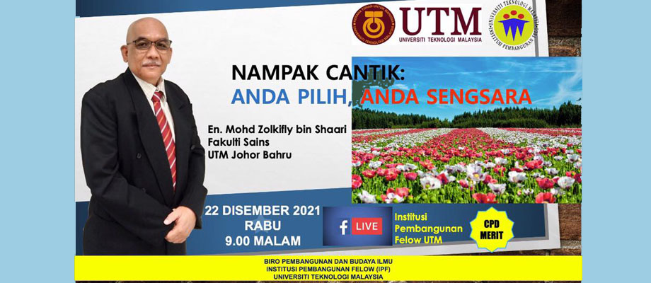 ‘NAMPAK CANTIK : ANDA PILIH, ANDA SENGSARA’