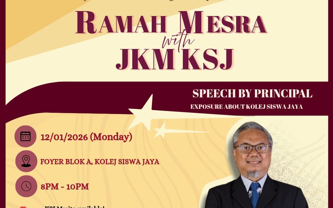 RAMAH MESRA BERSAMA JKM KSJ