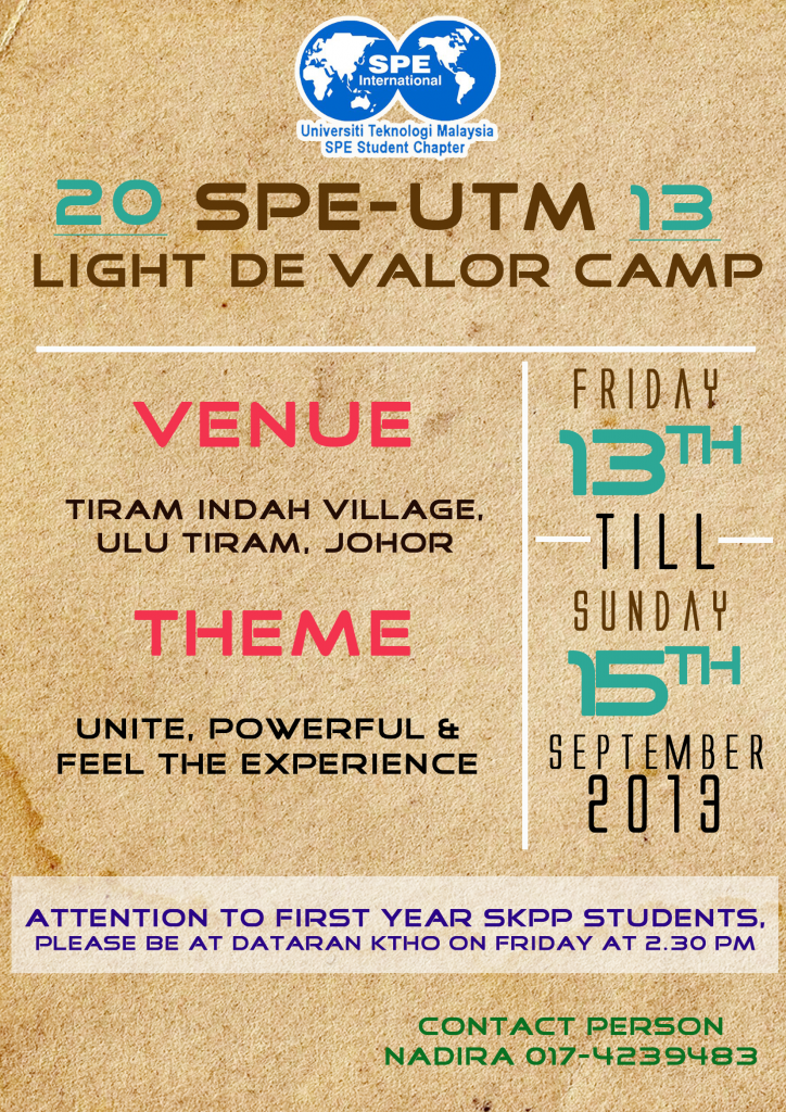 SPE-UTM SC Light De Valor Camp