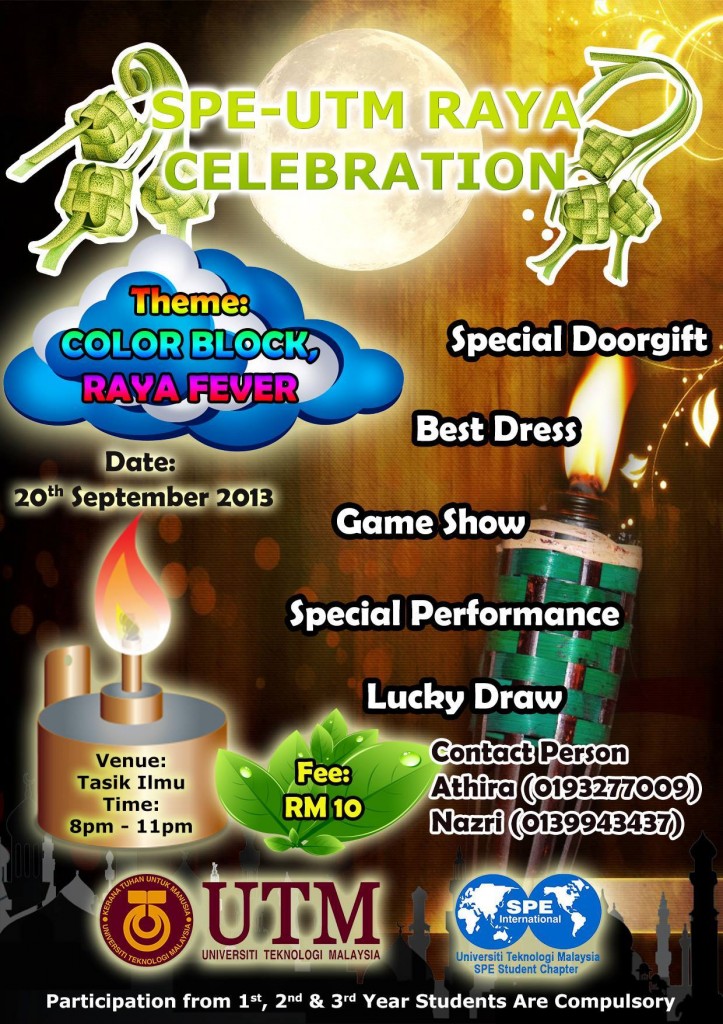 SPE-UTM Raya Celebration